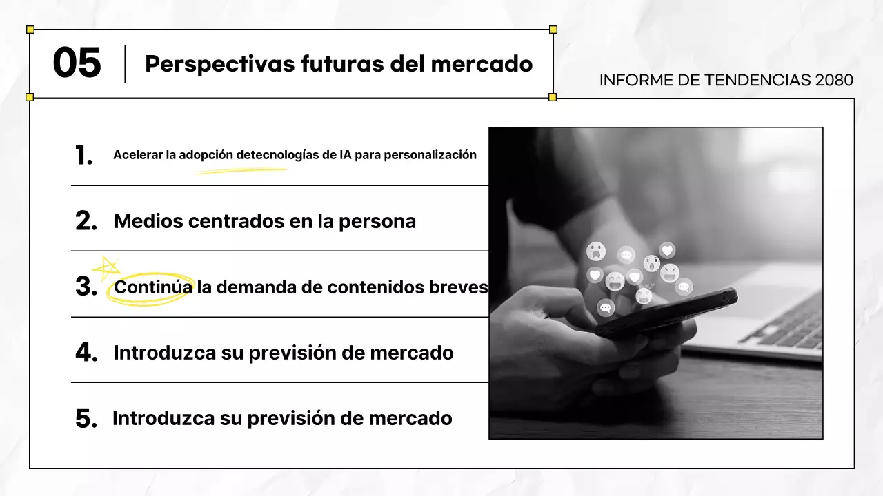 Información sobre el informe Black Modern