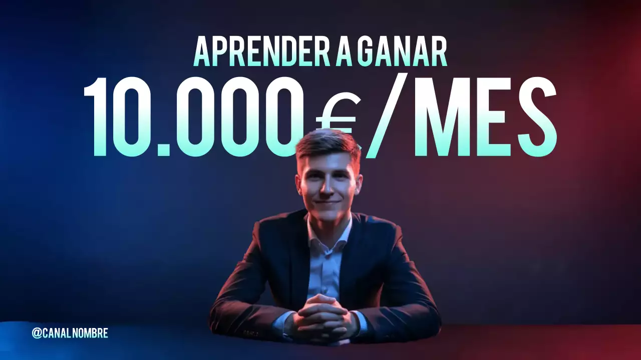 promoción blue modern finance