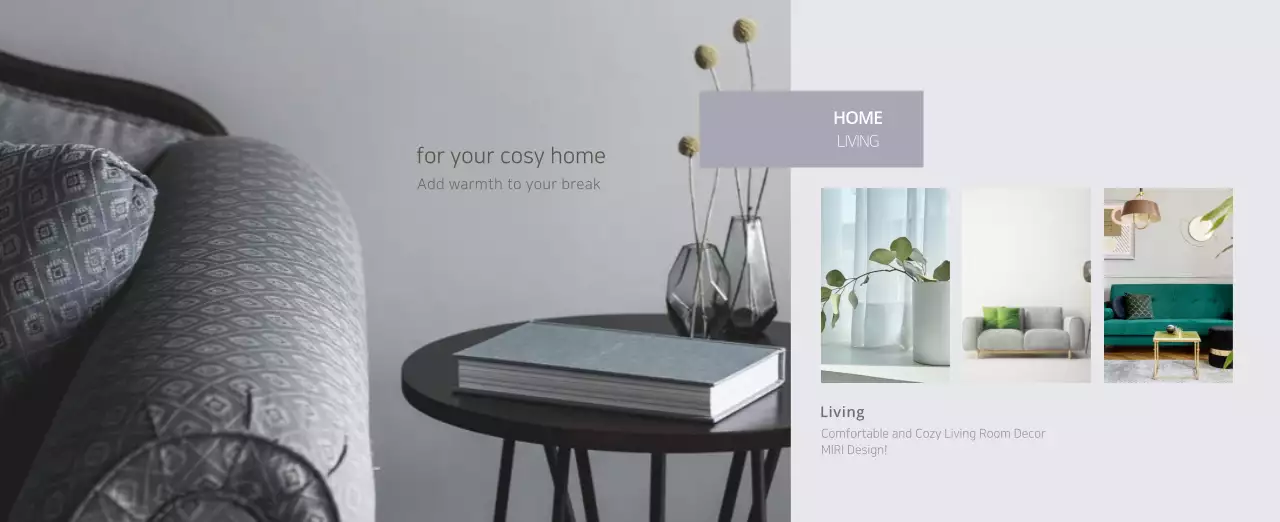 Beige Minimalist Interior Calendar