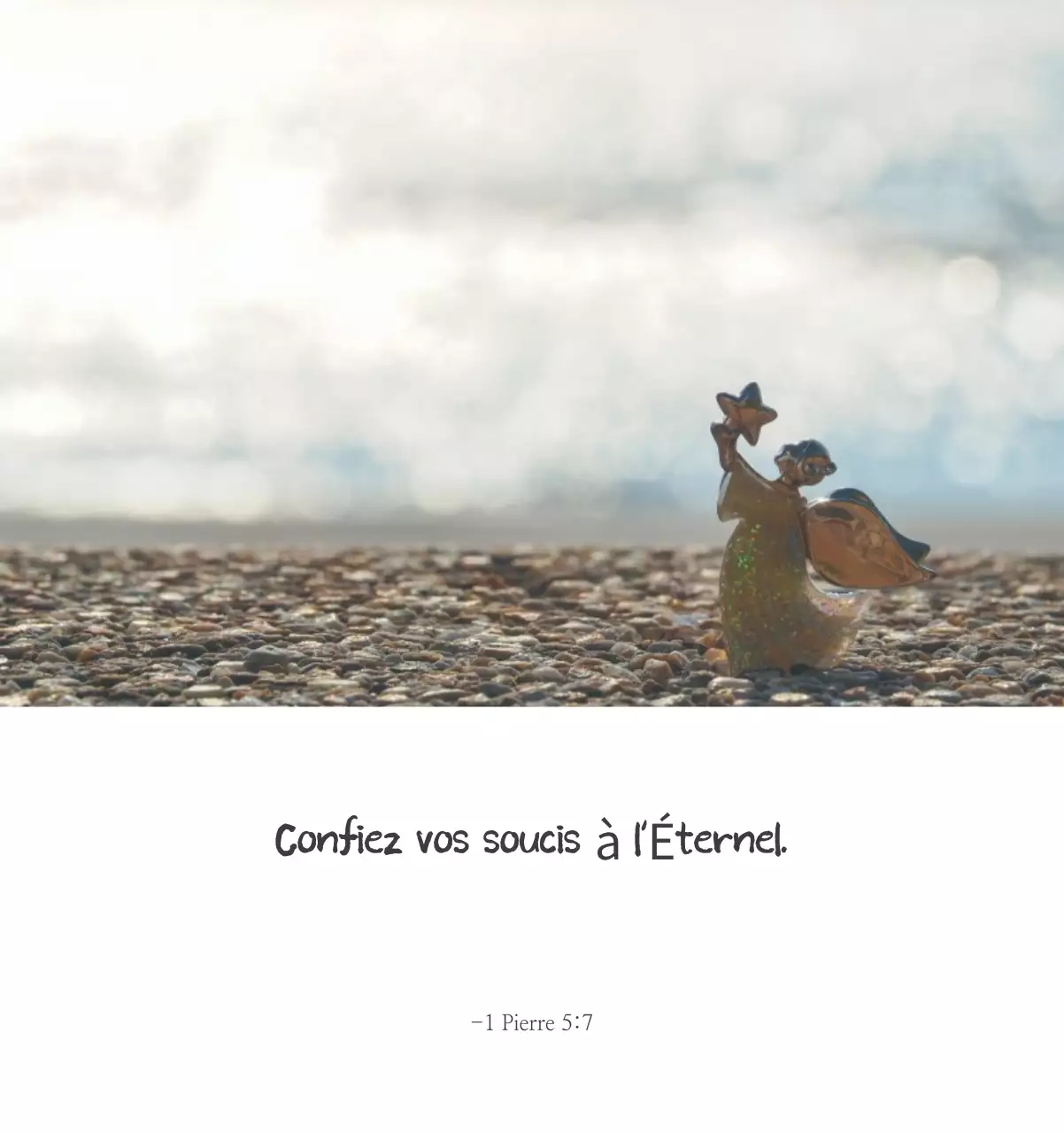 Calligraphie simple Promotion de l'église biblique