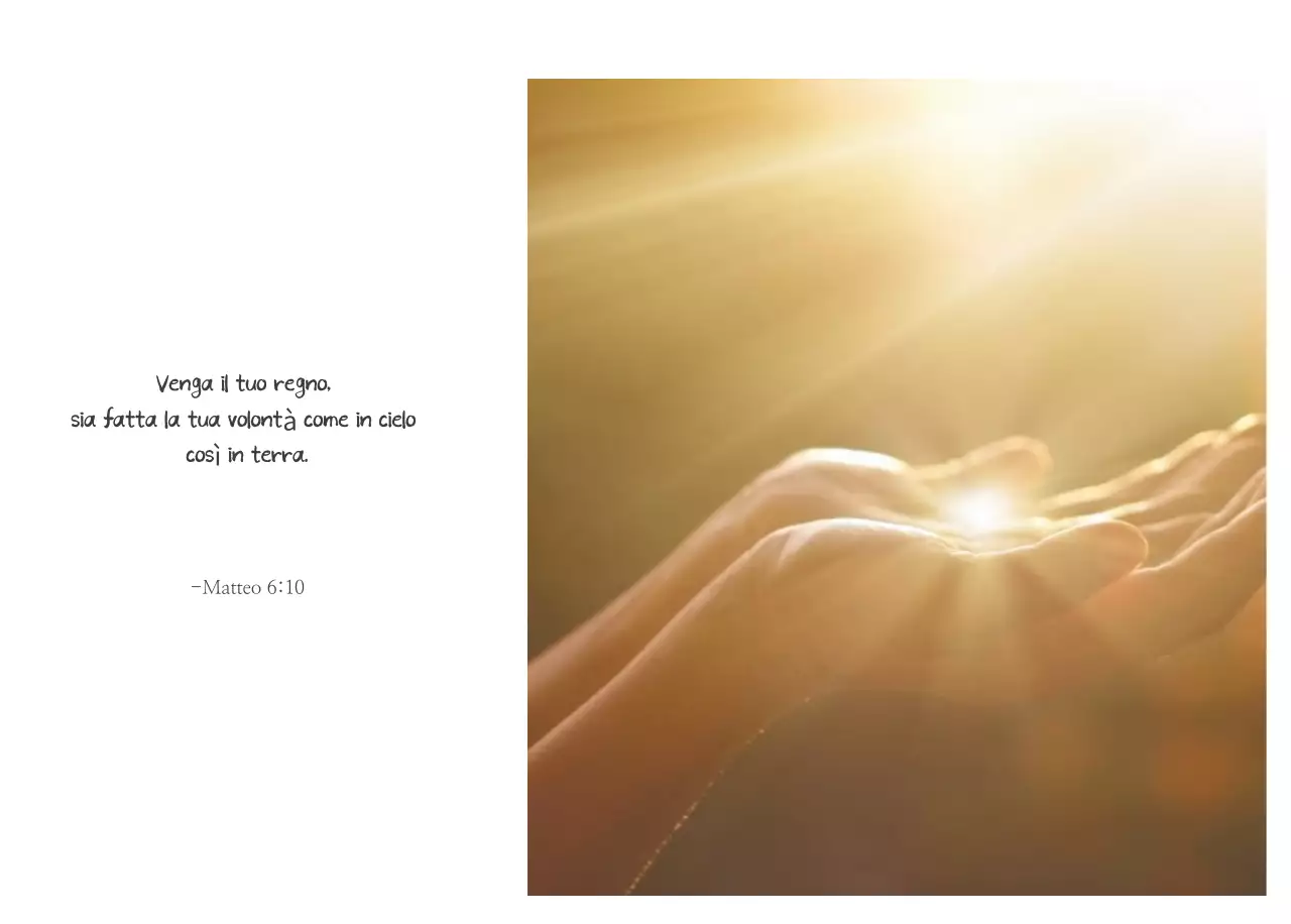 Promozione della chiesa biblica in calligrafia semplice