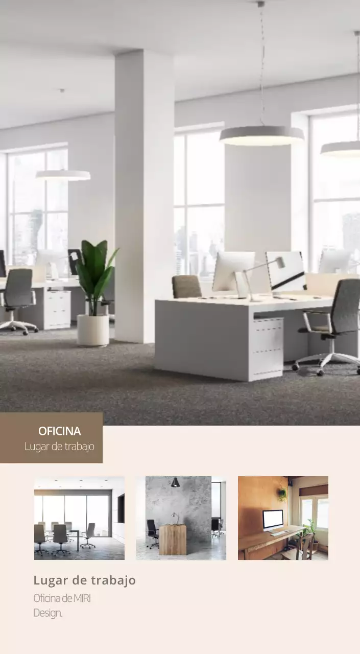 Calendario interior minimalista beige