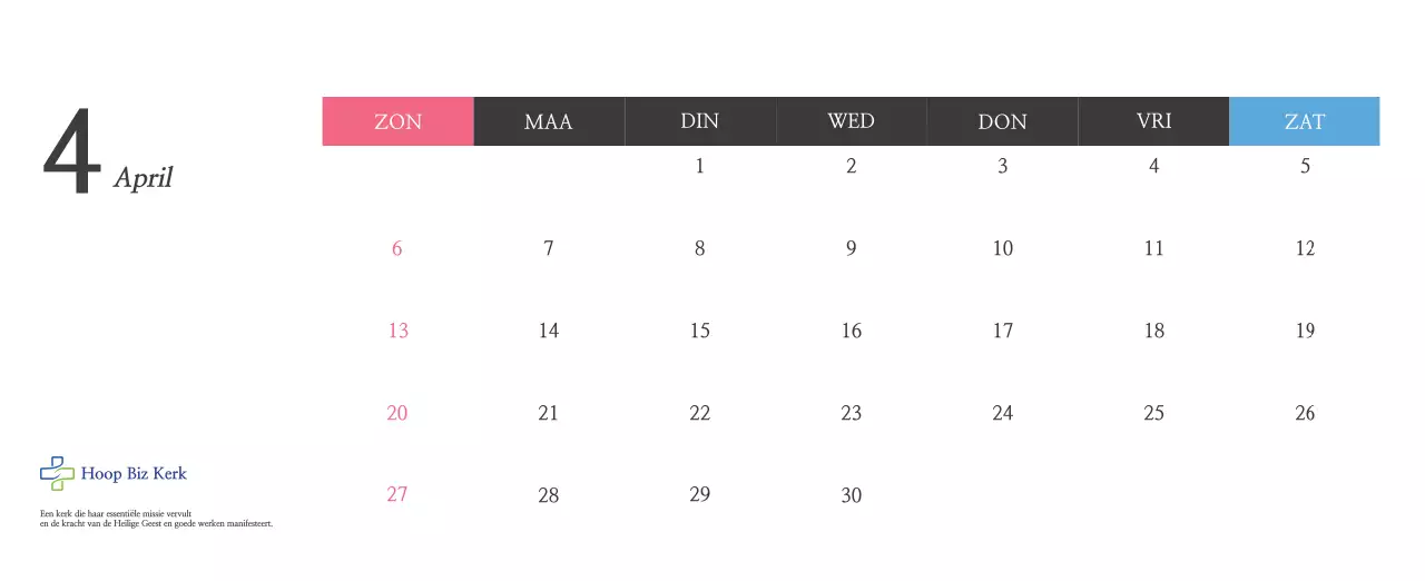 Eenvoudige kalligrafie Bijbel Kerk Promotie