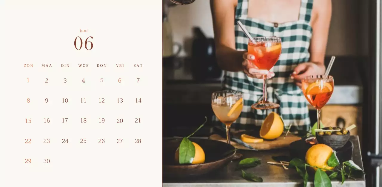 Promote Beige Vintage Café