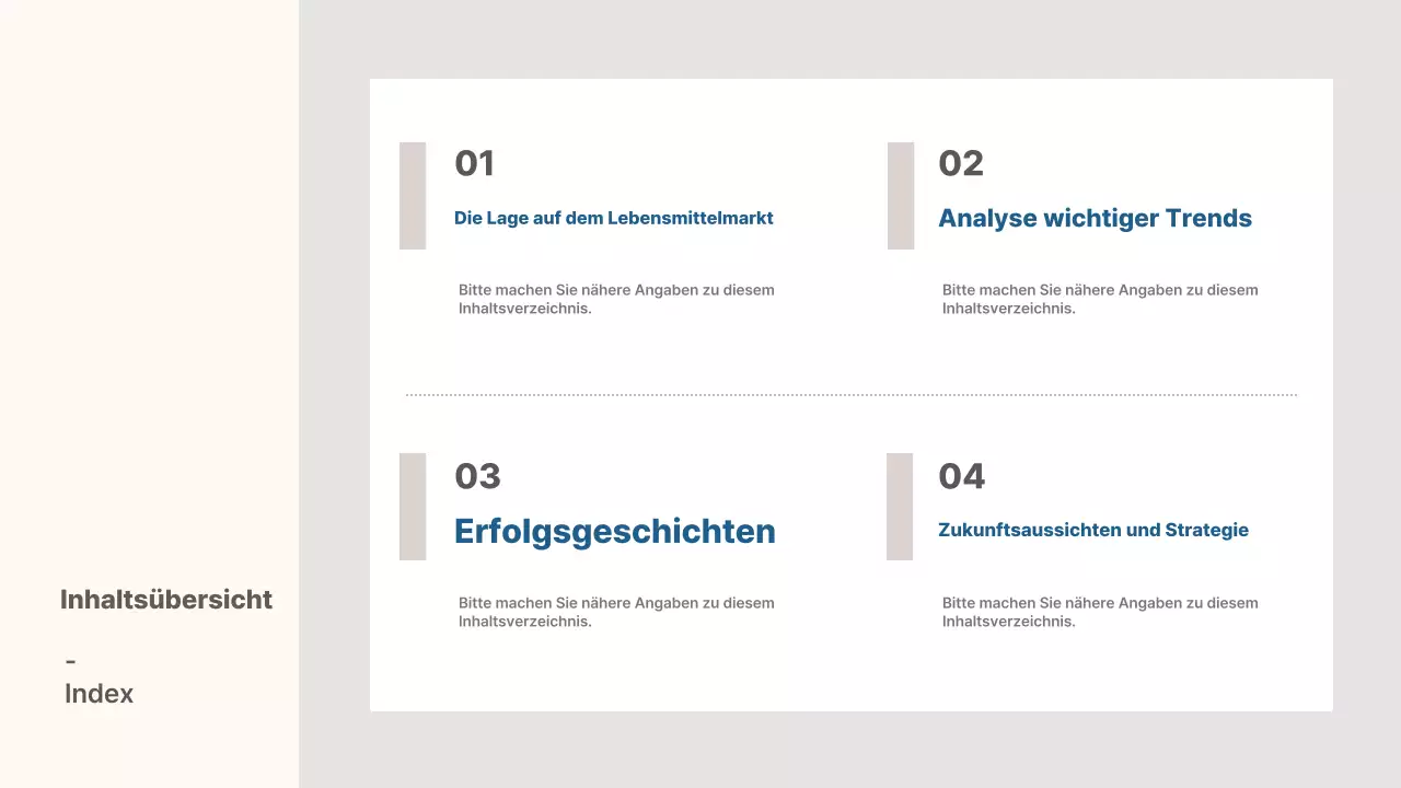 Beige Modern Industry Analysis