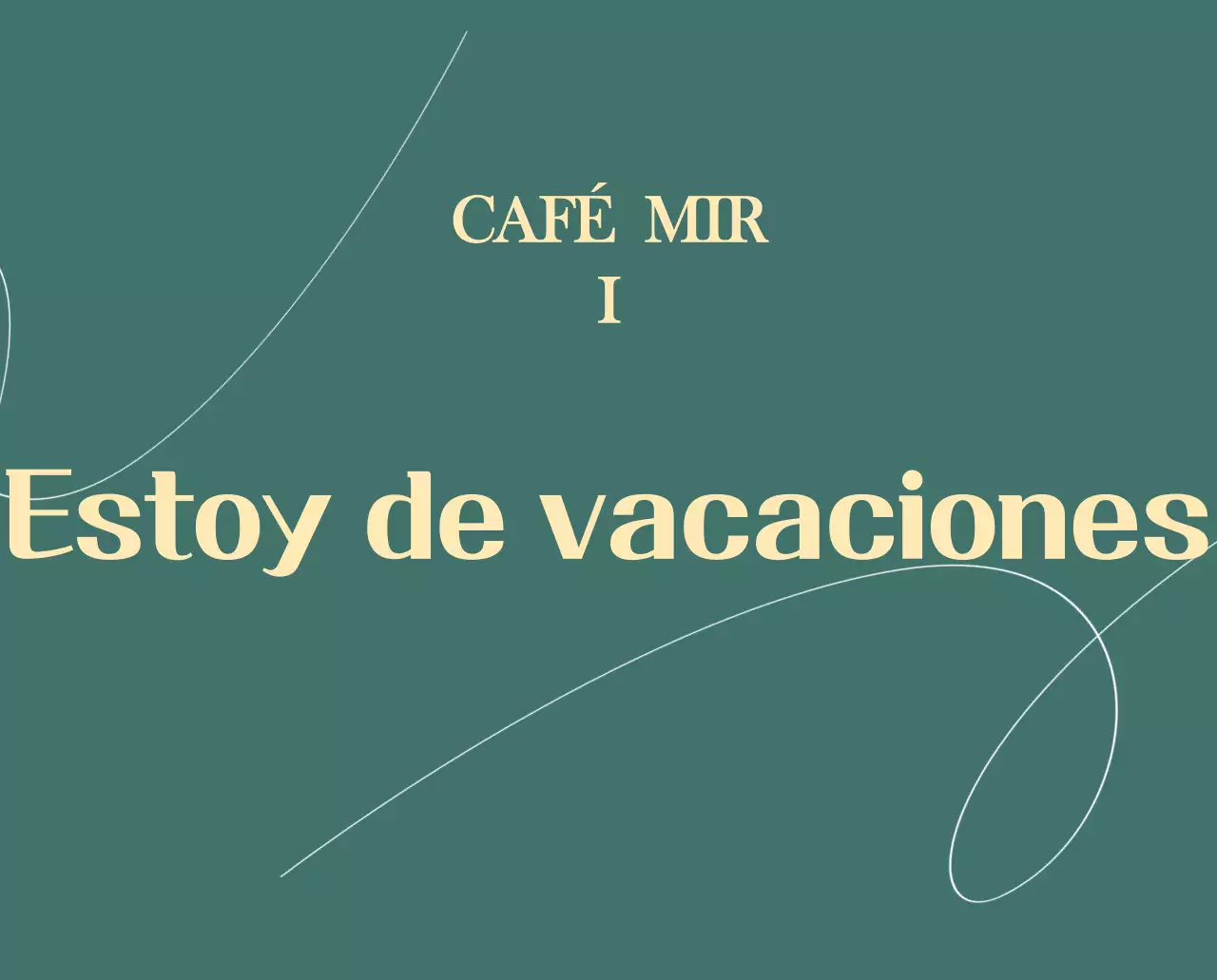 Un moderno calendario de cafeterías con recomendaciones para la bebida del mes