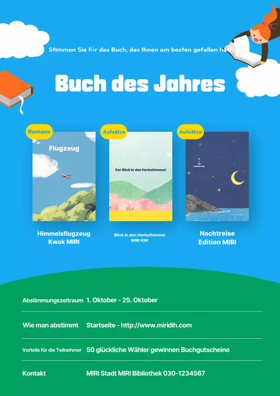 Blue Cosy Leseveranstaltungen