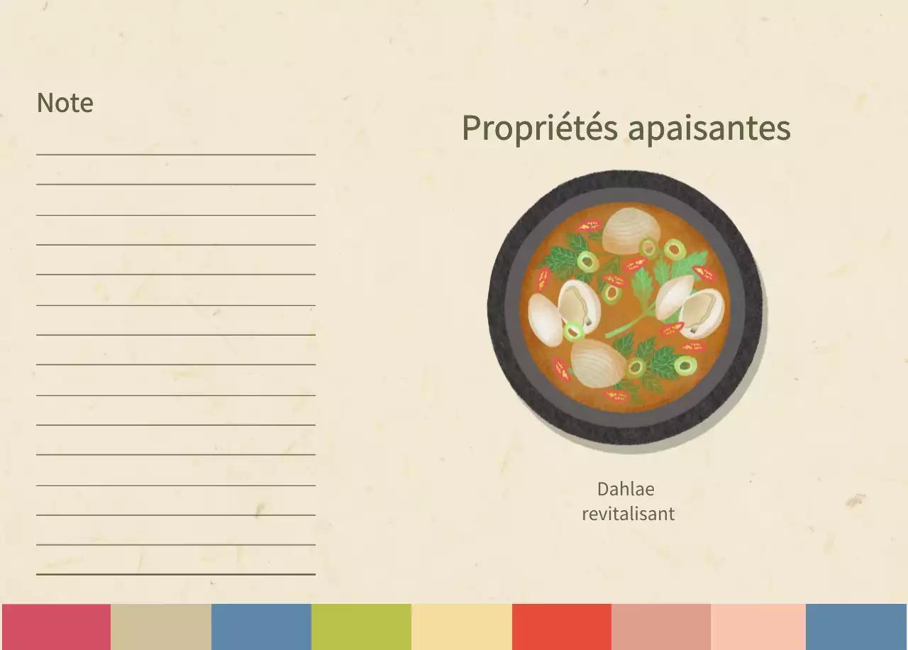 Calendrier de l'alimentation traditionnelle beige