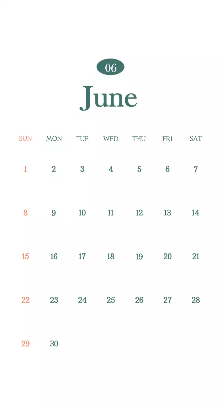 今月のおすすめドリンクを紹介してくれるモダンカフェカレンダー