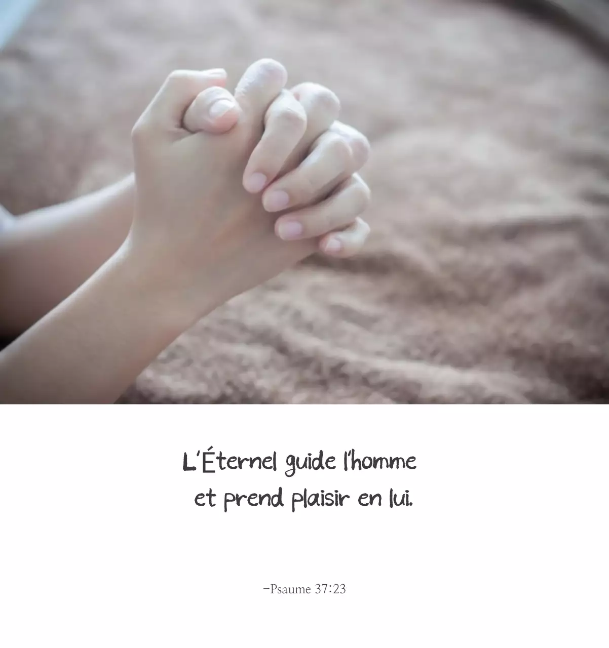 Calligraphie simple Promotion de l'église biblique