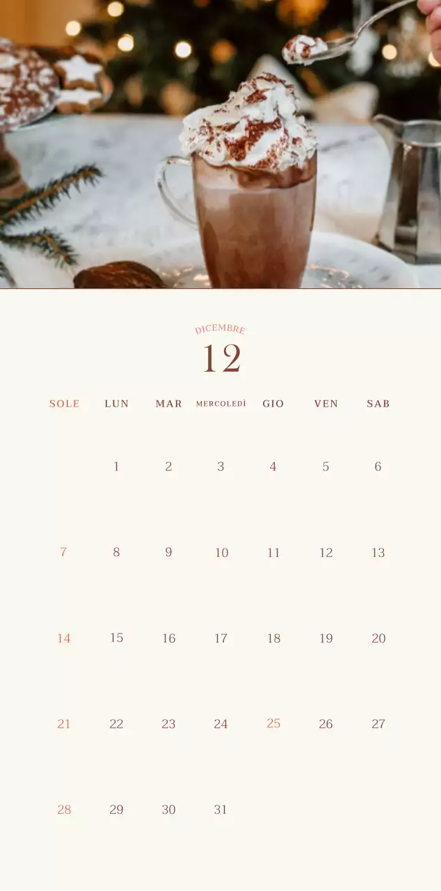 Promuovere il caffè vintage beige