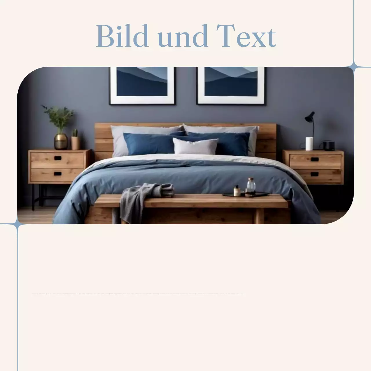 Ein Leitfaden für hellblaues minimalistisches Design