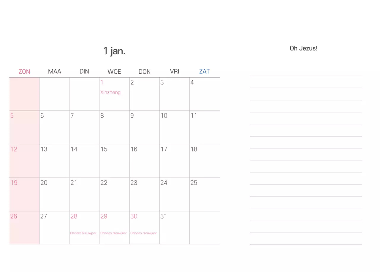 Pastel schone illustratie kerk