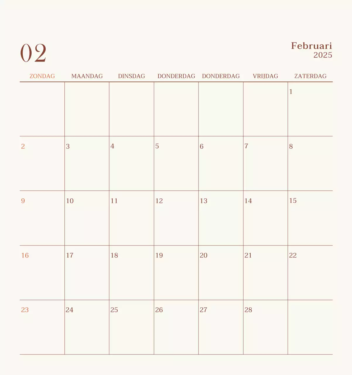 Promote Beige Vintage Café