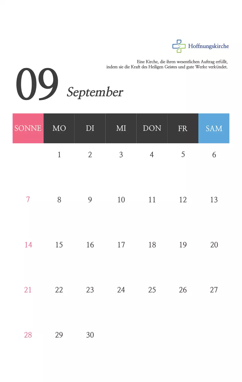 Einfache Kalligraphie Bibel Kirche Förderung