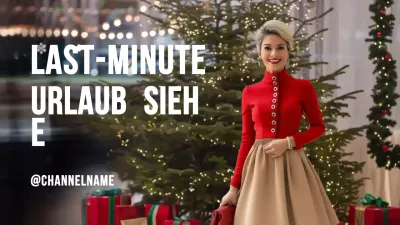 Red Elegant Holiday Promotion