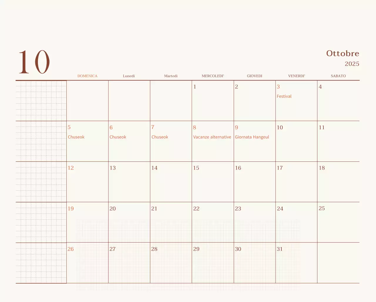 Promuovere il caffè vintage beige