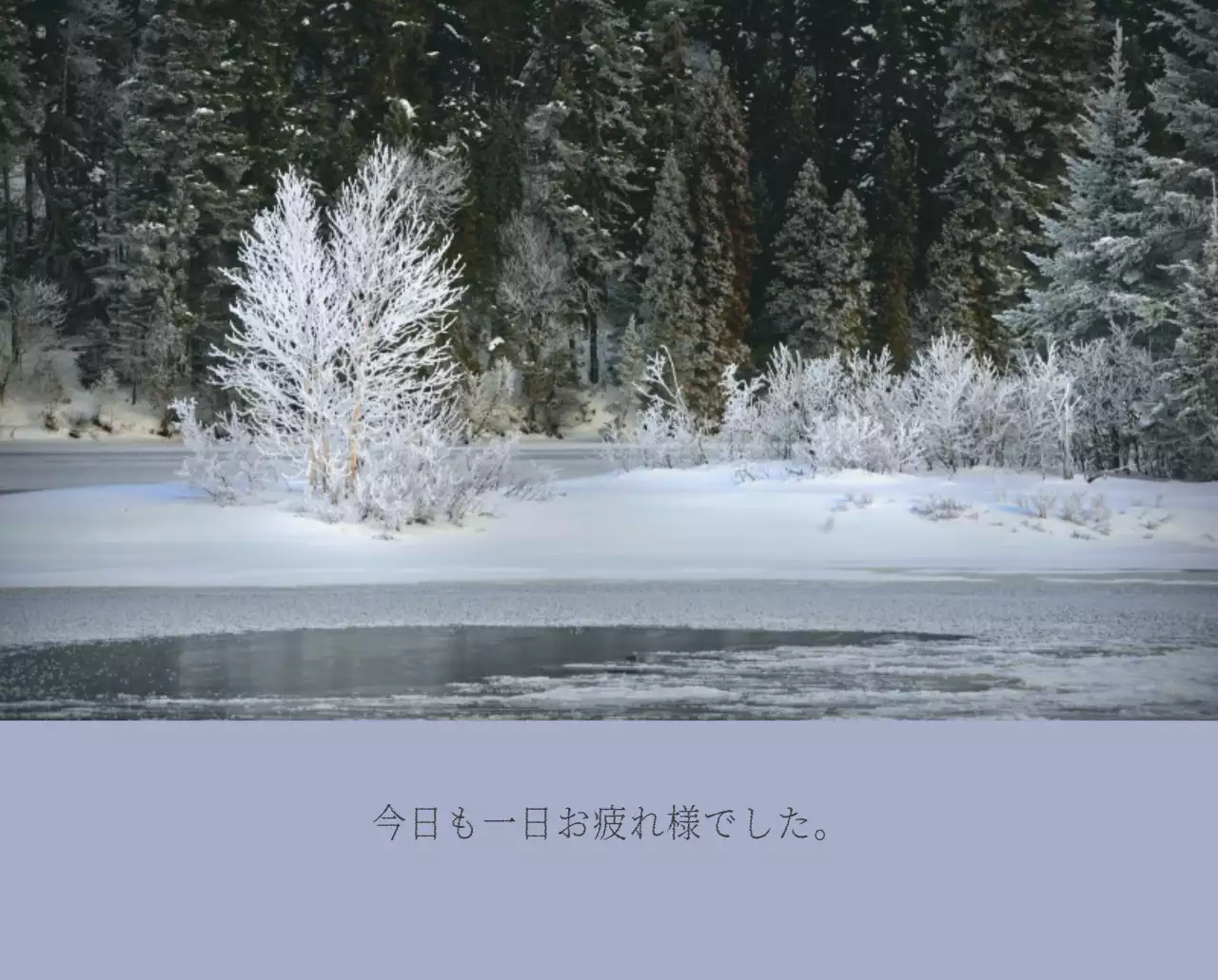 ホワイトのすっきりとしたボタニカルナチュラルカレンダー