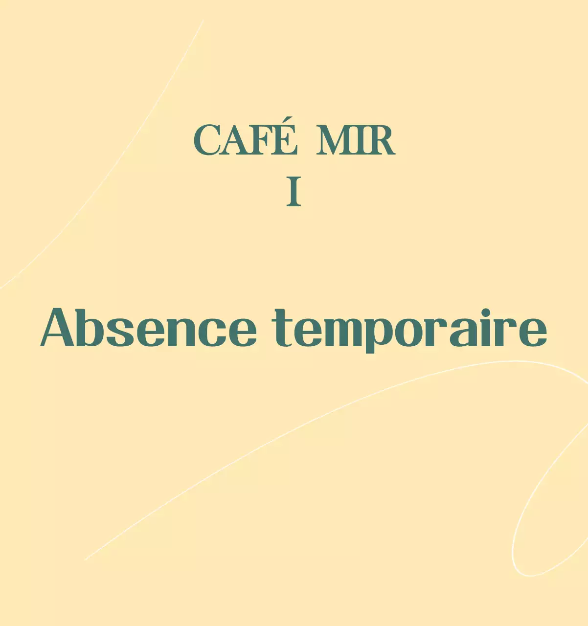 Un calendrier moderne pour les cafés avec des recommandations sur la boisson du mois.