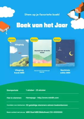 Blue Cosy Leesevenementen