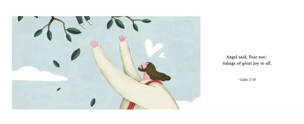 Pastel clean illustration church