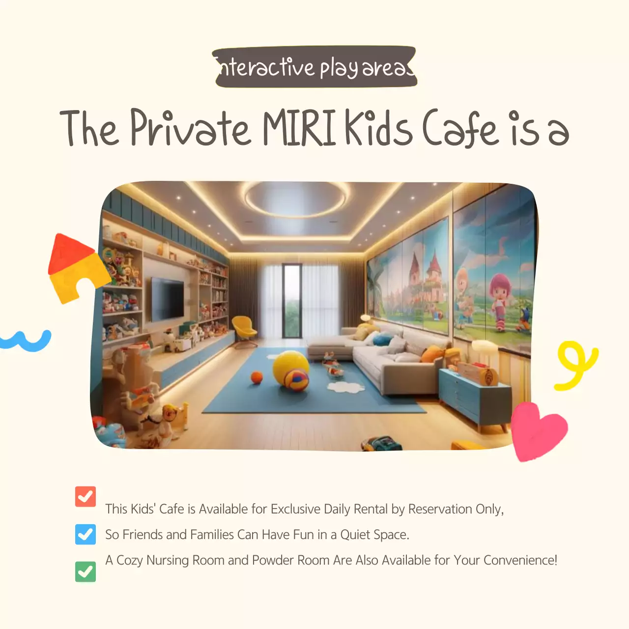 Beige Playful Kids Advertisement Instagram Carousel