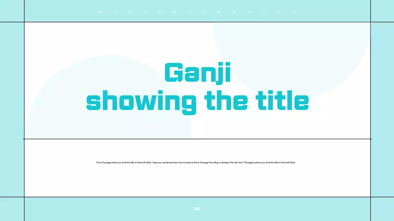 Blue Modern Guide Presentation