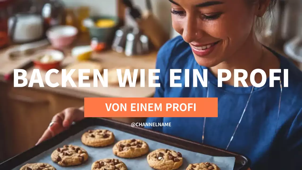 orangefarbener moderner Backführer