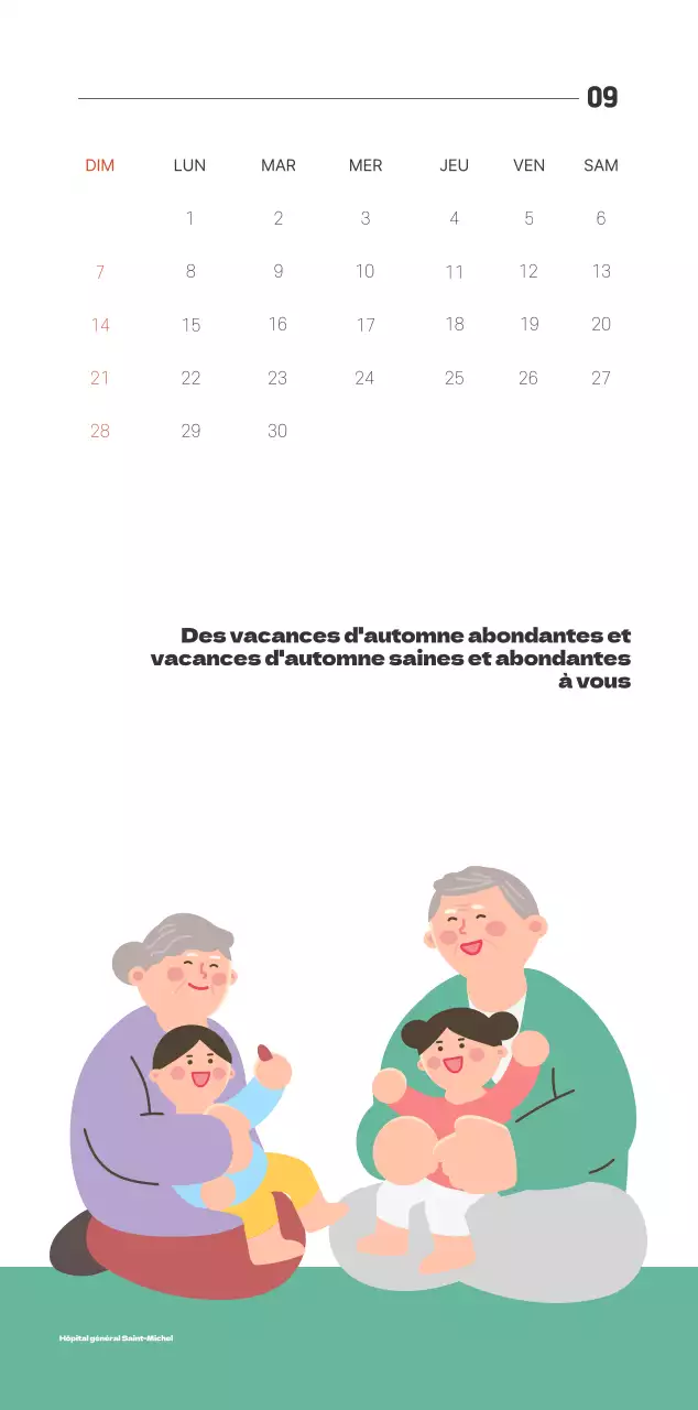 A propos du calendrier abstrait simple