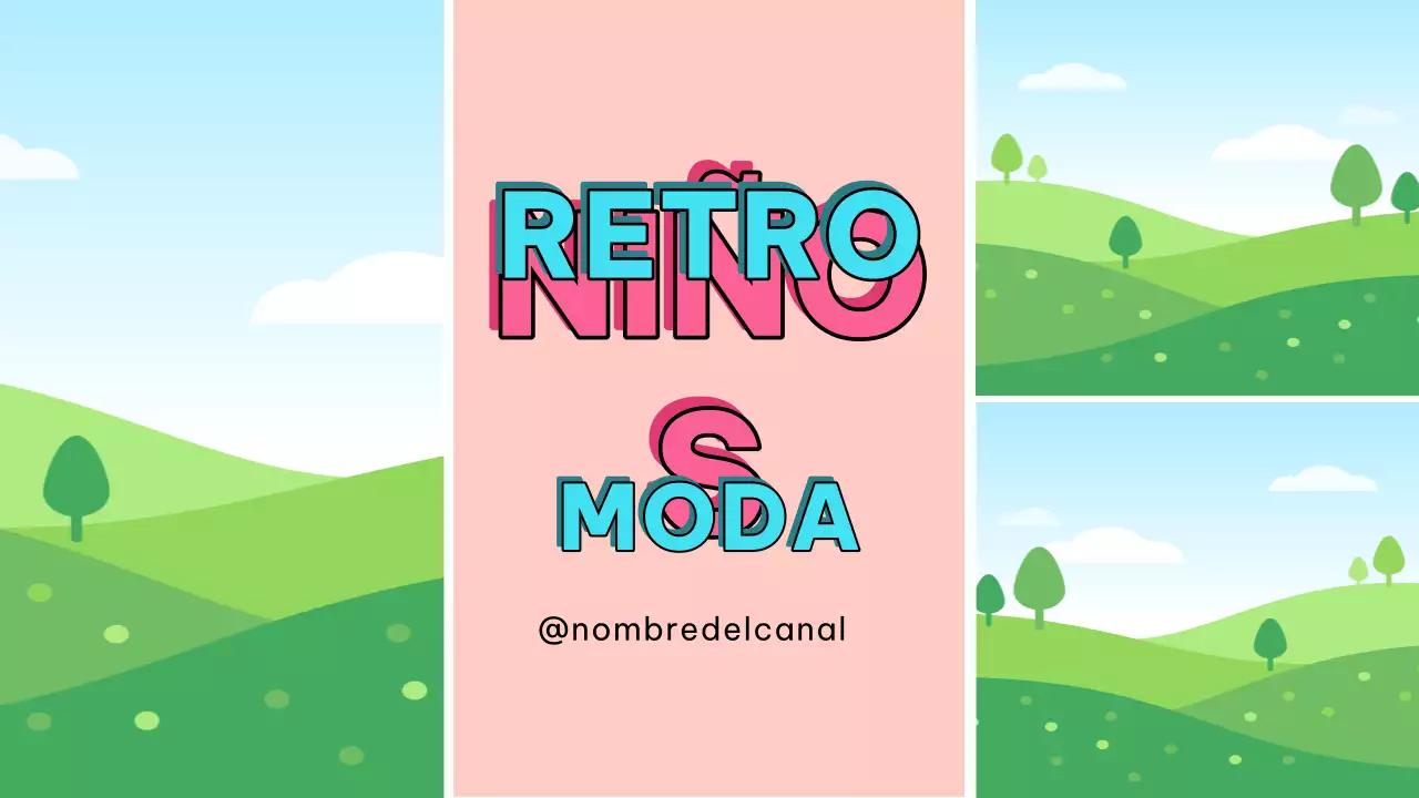 Promoción Niños Retro Rosa