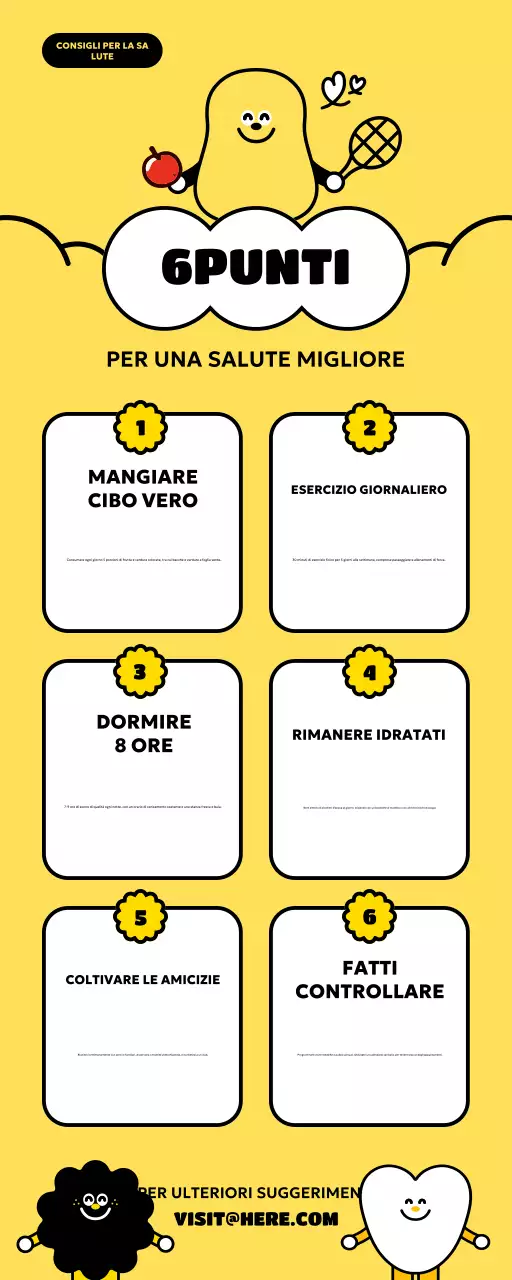 guida gialla allo stile di vita sano e semplice