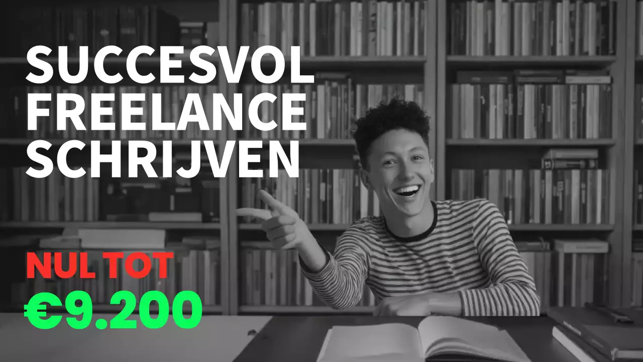 zwarte moderne freelance gids