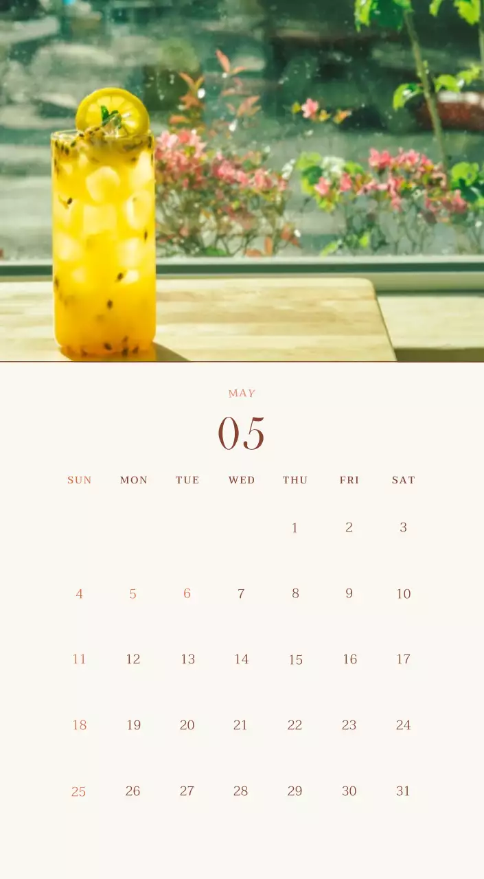 Promote Beige Vintage Cafe