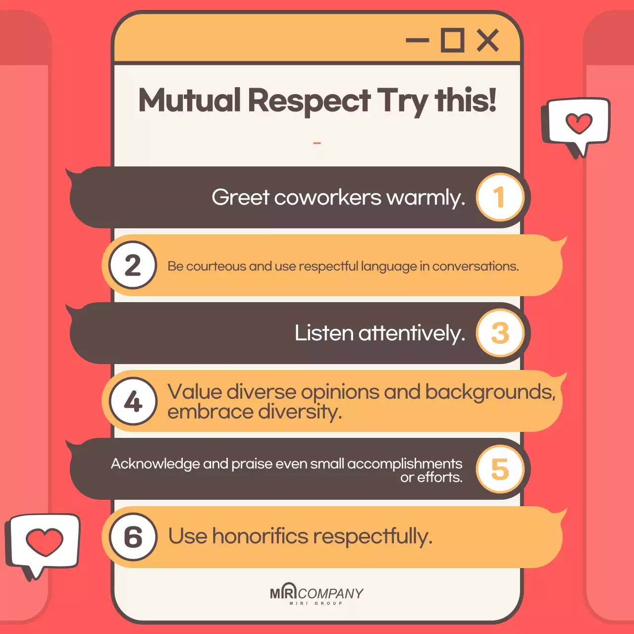 Guia de respeito moderno marrom Instagram Carousel
