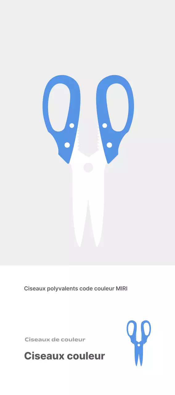 Papeterie grise simple annonce mercerie