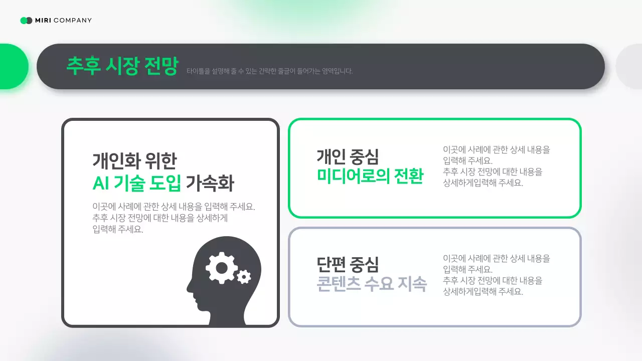 초록 모던 미디어 보고서