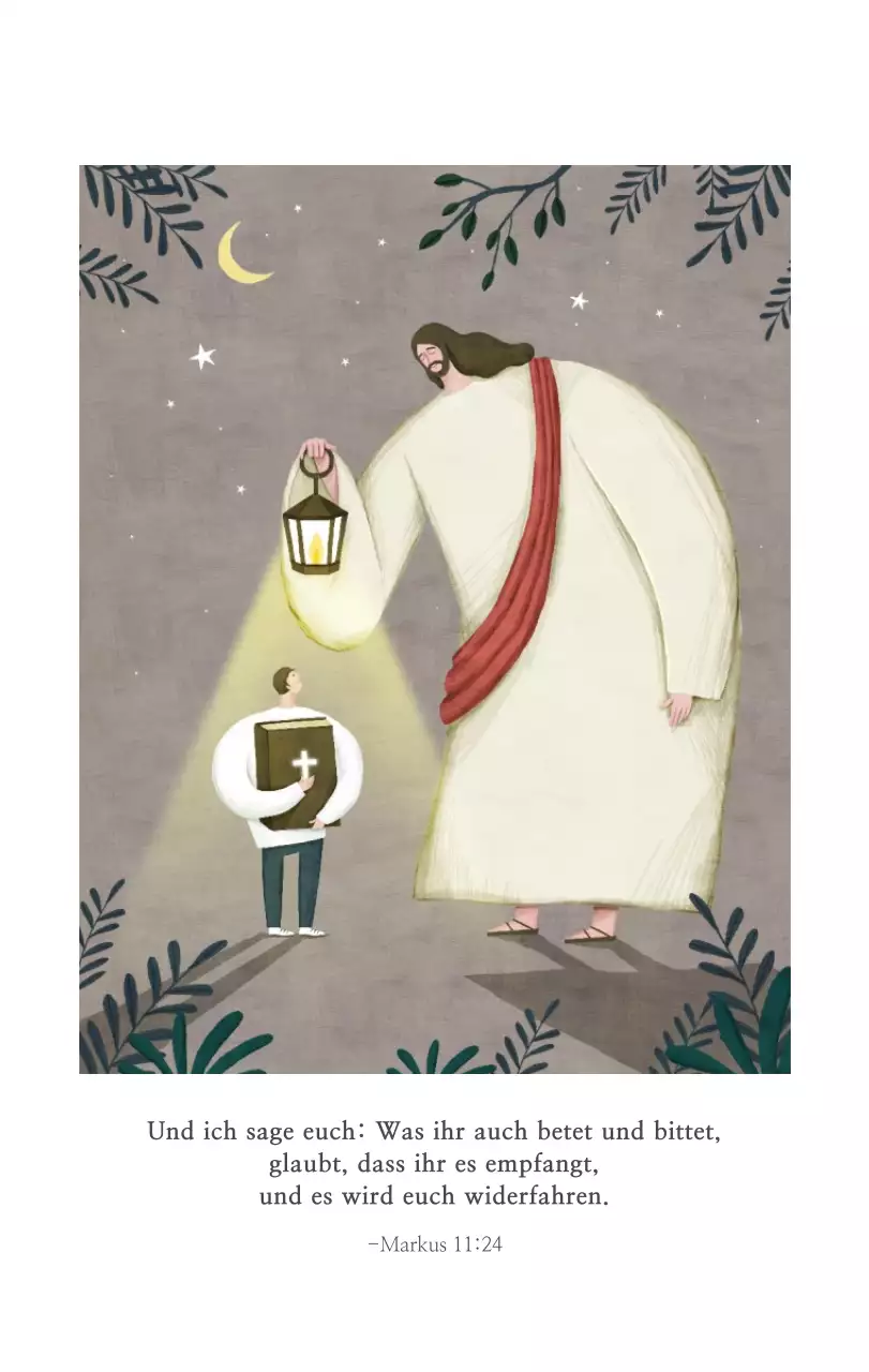 Pastell saubere Illustration Kirche