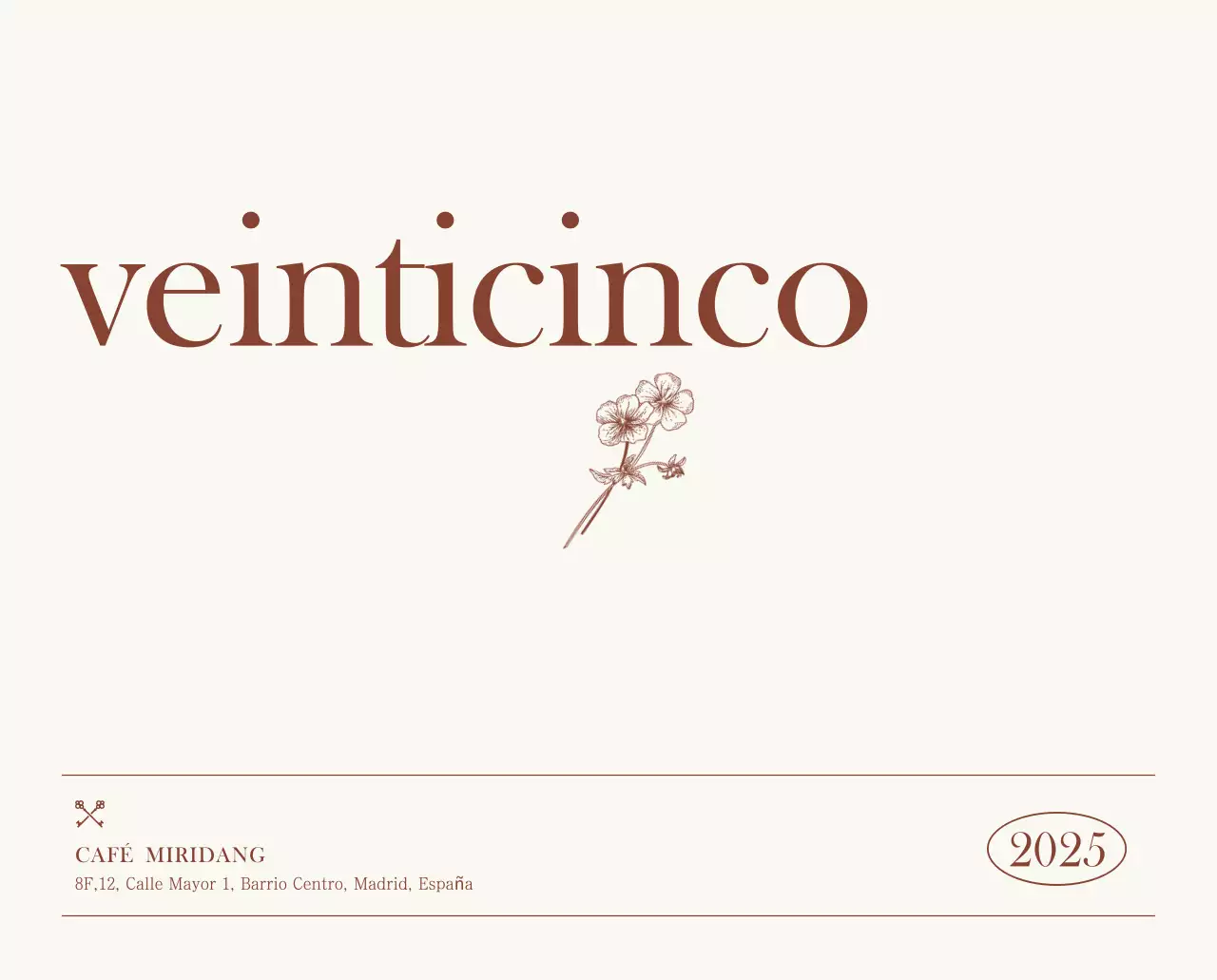 Promover Beige Vintage Cafe