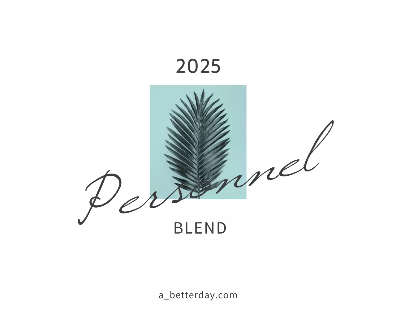 Calendrier botanique blanc et propre