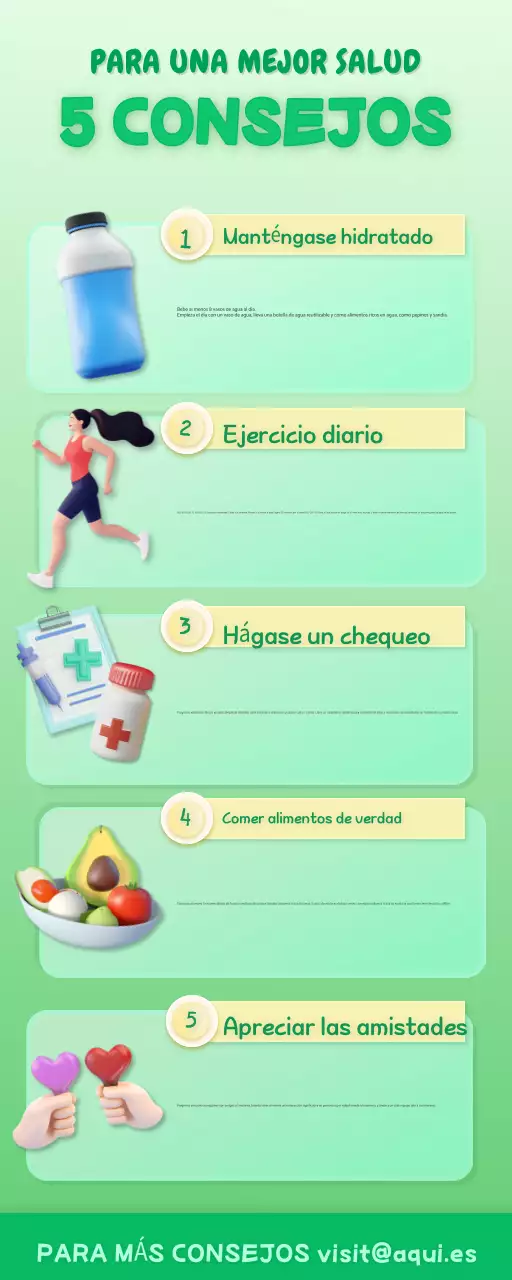 guía de salud verde y limpia