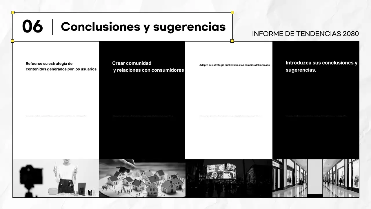 Información sobre el informe Black Modern