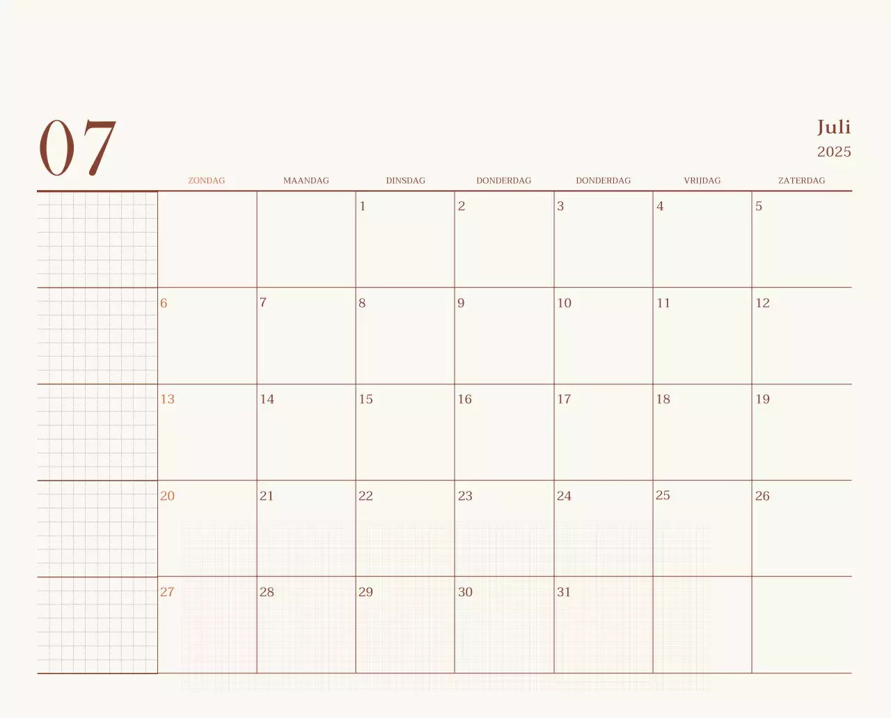 Promote Beige Vintage Café