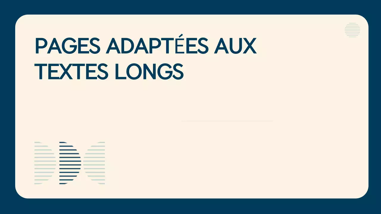 Introduction aux présentations Mint Simple