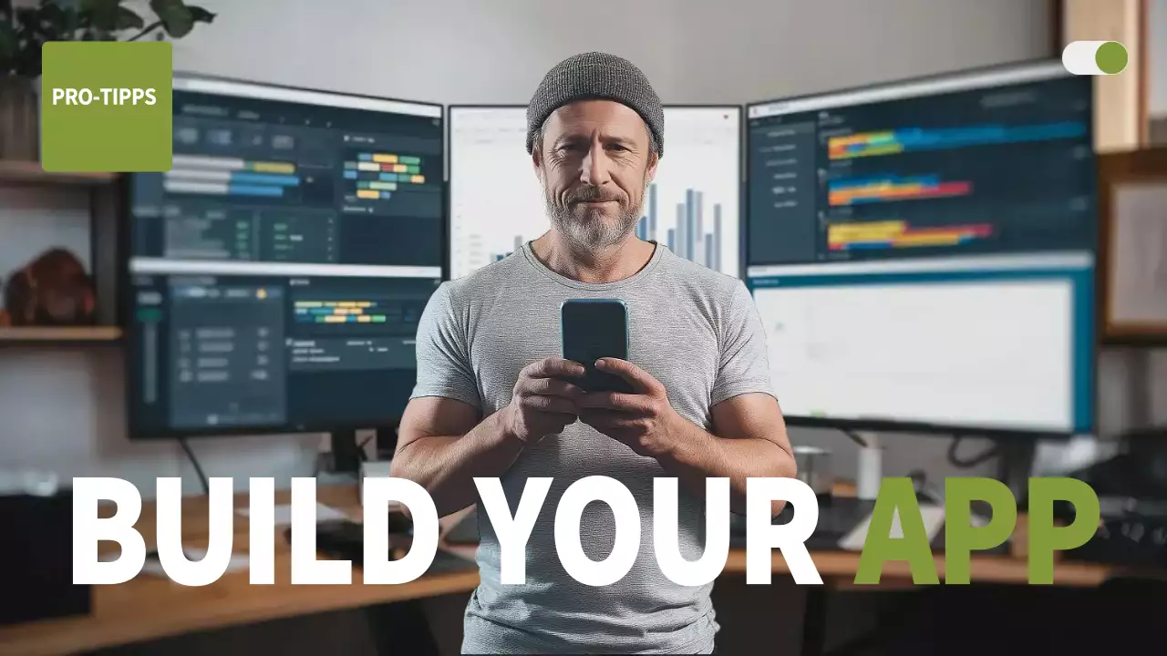 green modern app guide