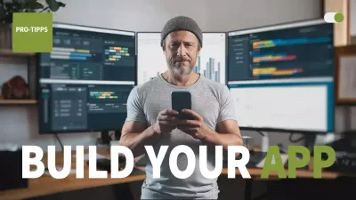 green modern app guide