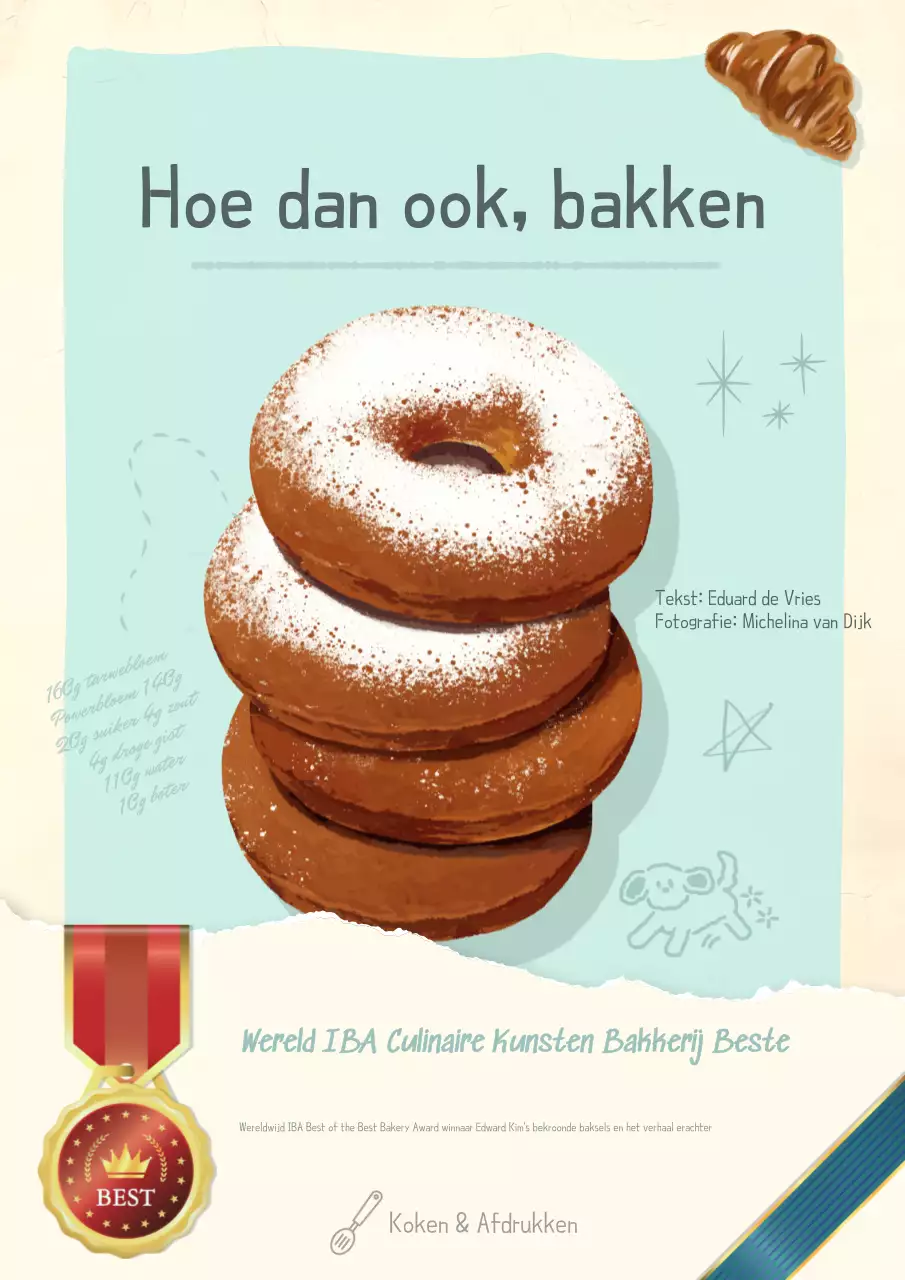 Promoot gezellige baksels met munt