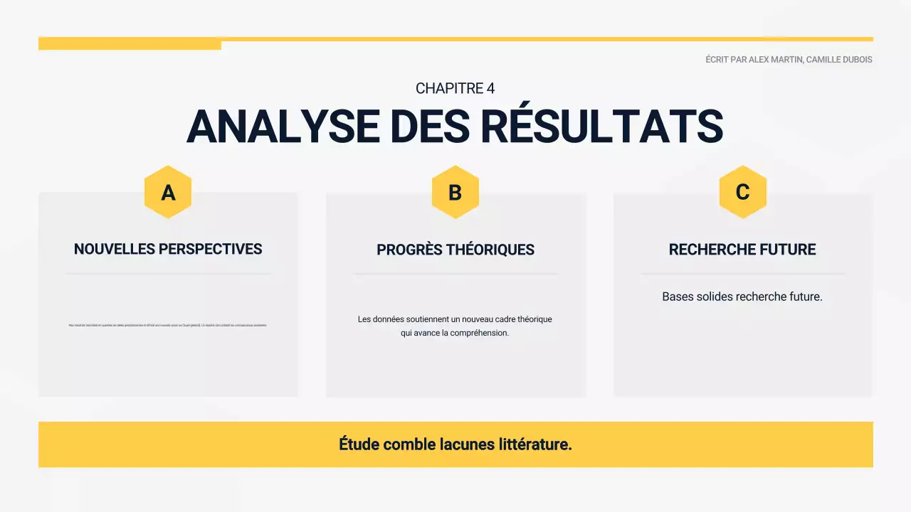 analyse des thèses géométriques de la marine