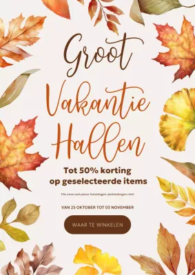 beige elegante vakantie promotie