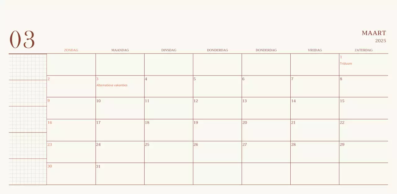 Promote Beige Vintage Café