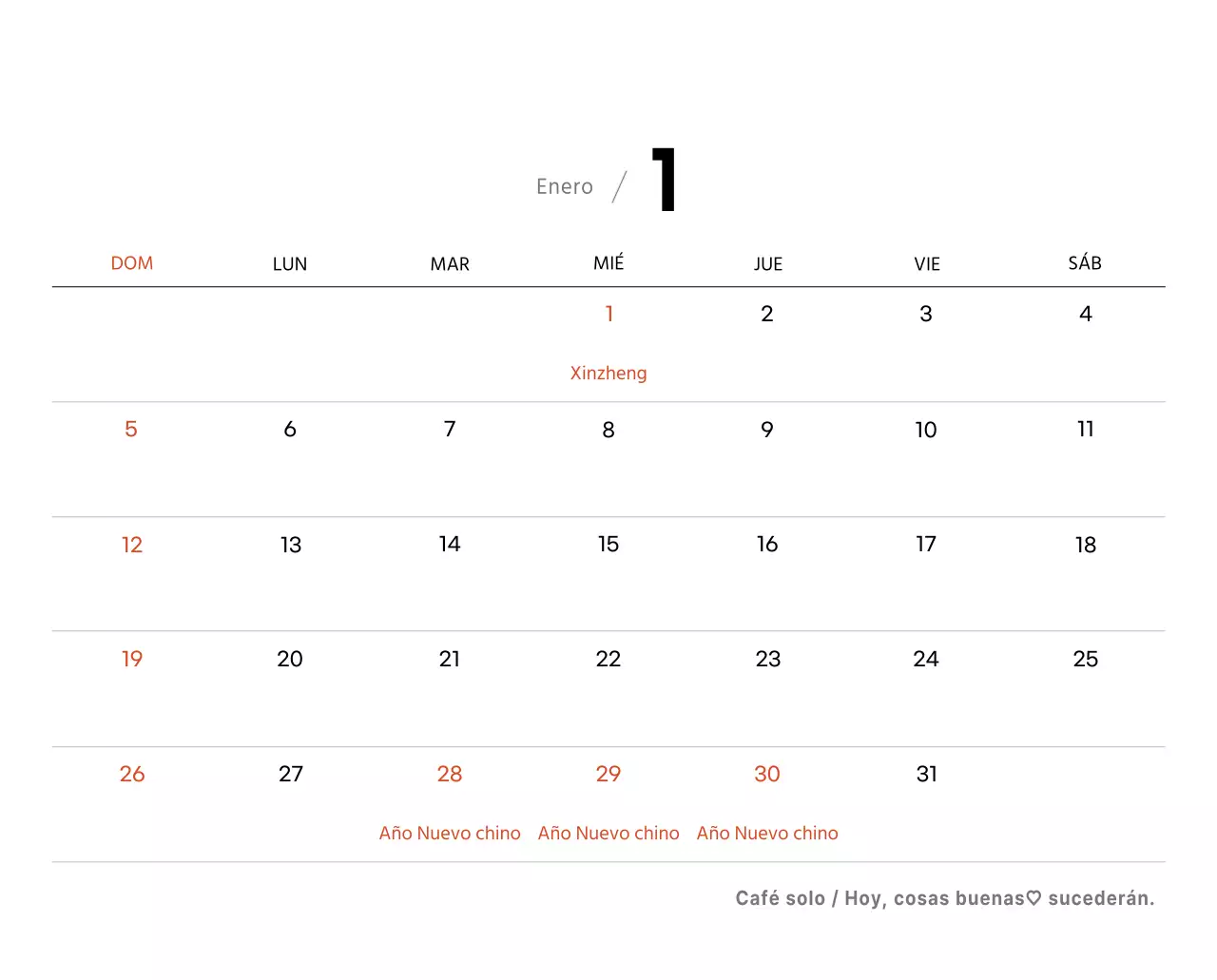 Un café sentimental blanco y marrón